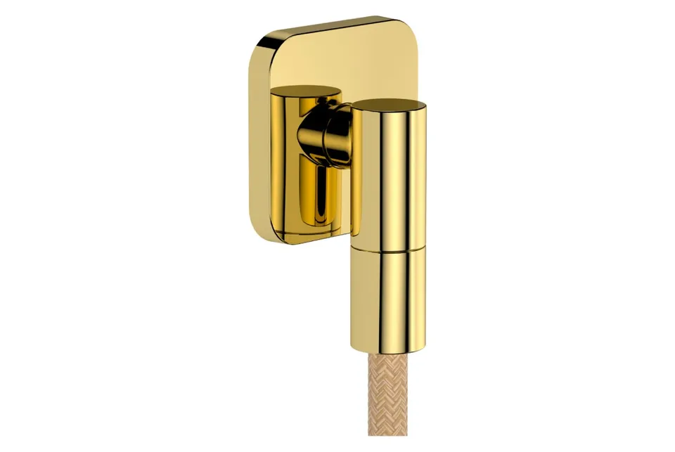 Шлангове під'єднання FixFit Fine Q, Polished Gold Optic (28884990)