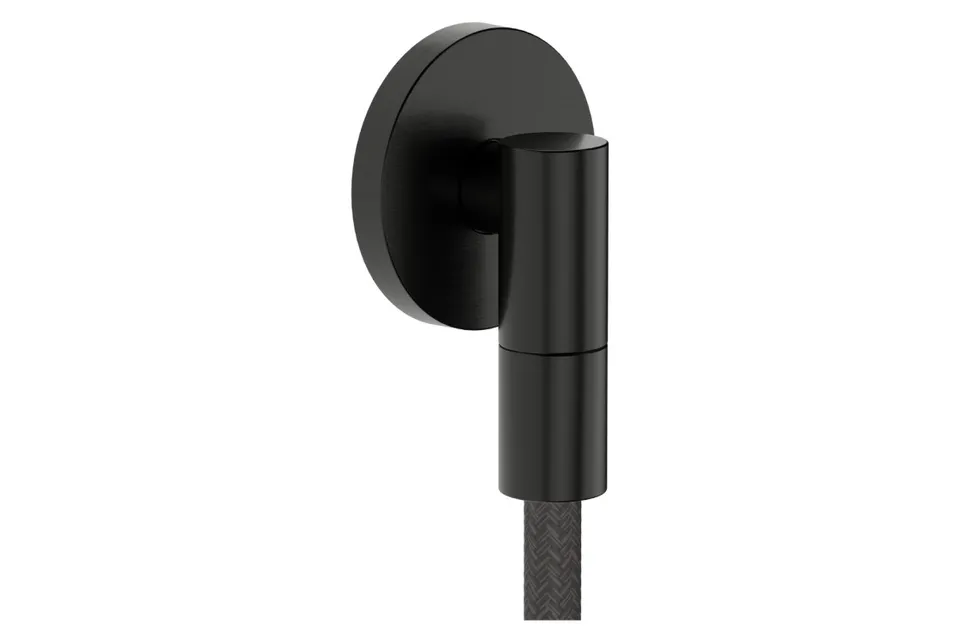 Шлангове під'єднання FixFit Fine S, Brushed Black Chrome (28882340)
