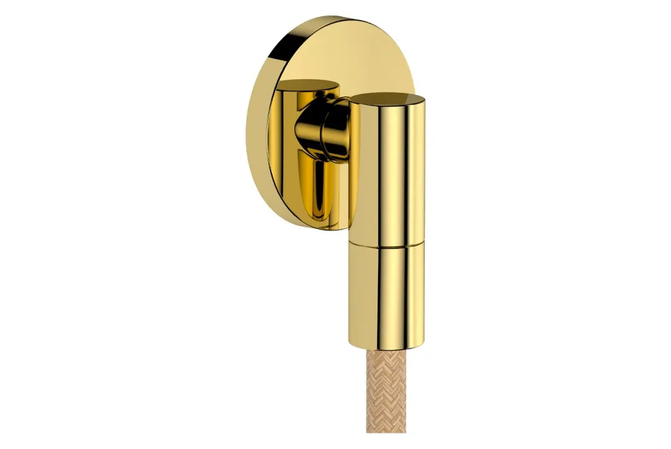 Шлангове під'єднання FixFit Fine S, Polished Gold Optic (28882990)