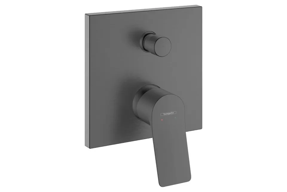 Змішувач Vivenis прихованого монтажу для ванни/душу, Brushed Black Chrome (75415340)