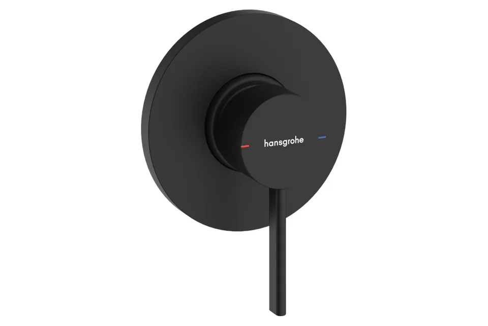 Змішувач Zesis S прихованого монтажу для душу d110, Matt Black (74617670)