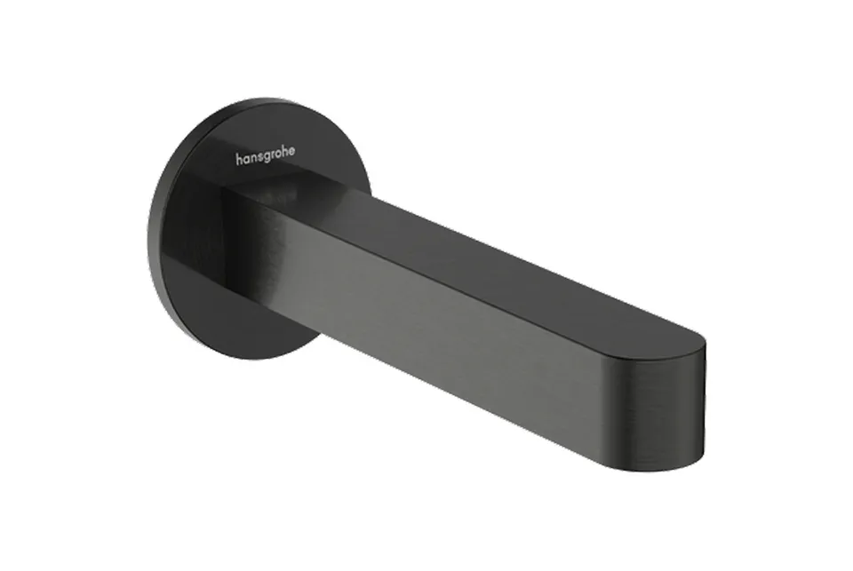 Вилив Finoris на ванну виступ 189 мм, Brushed Black Chrome (76410340)
