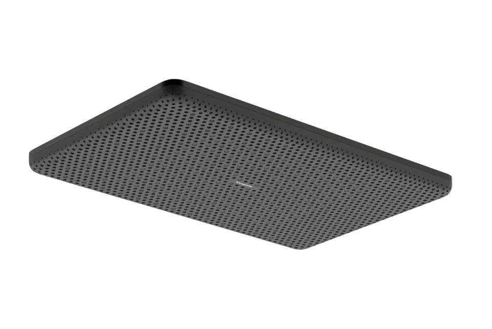 Верхній душ Raindance Alive Q 340/210 1jet EcoSmart Brushed Black Chrome (24531340)