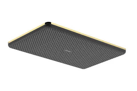 Верхній душ Raindance Alive Q 340/210 1jet EcoSmart Polished Gold Optic (24531990)