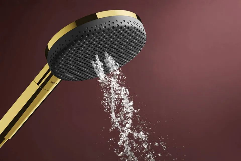 Душовий набір Raindance Alive Select S 3jet EcoSmart 65 см E Polished Gold Optic (24600990) — фото 4