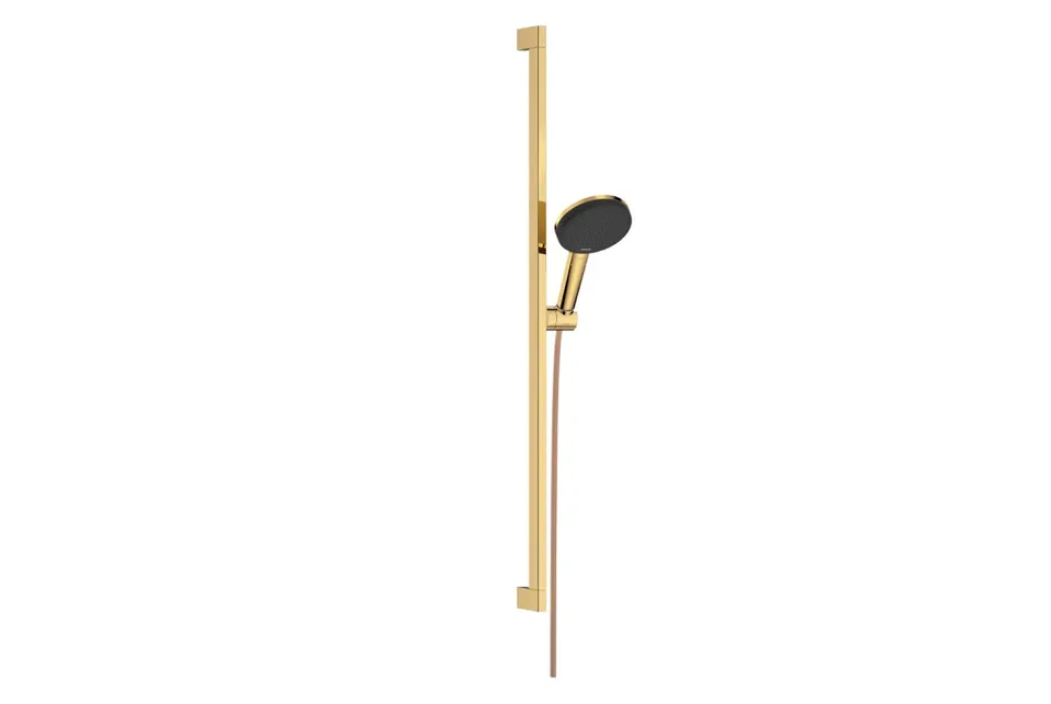 Душовий набір Raindance Alive Select S 3jet EcoSmart 90 см E Polished Gold Optic (24601990)
