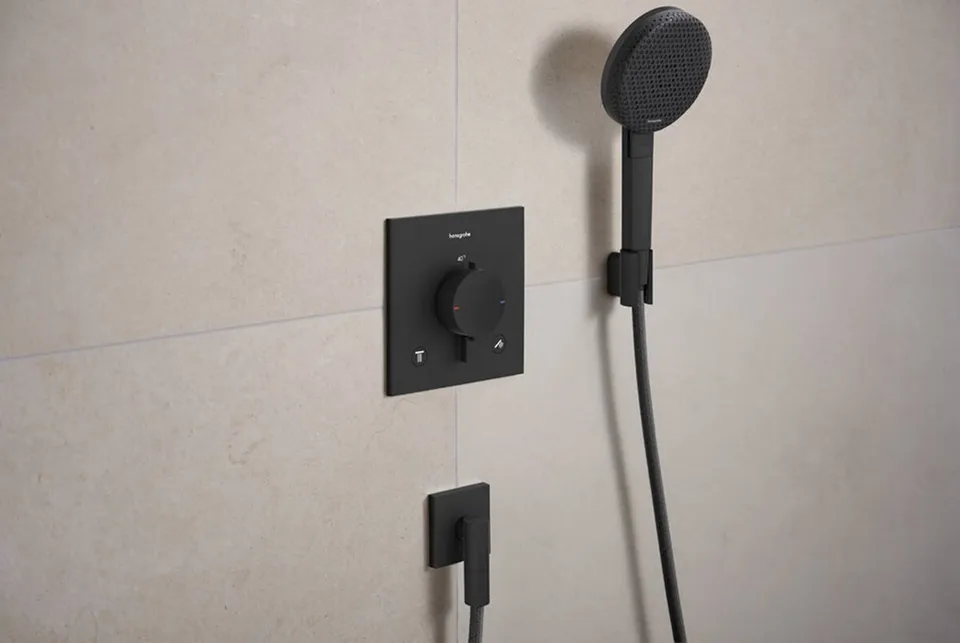 Душовий набір Raindance Alive Select S 3jet EcoSmart Porter 1,60 см Matt Black (24611670) — фото 2