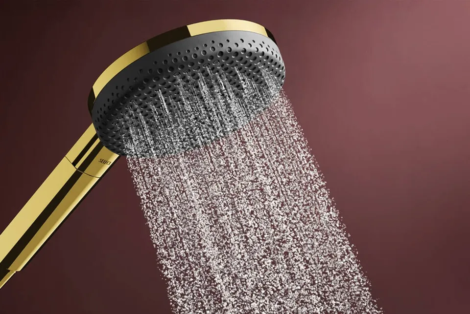 Ручний душ Raindance Alive Select S 3jet EcoSmart Polished Gold Optic (24511990) — фото 4
