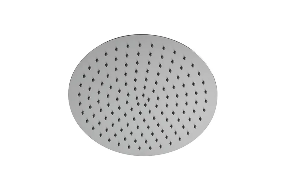 ROUND INOX, Верхній душ Rondo d30 см, з кульовим з'єднанням, brushed stainless steel (100281143)
