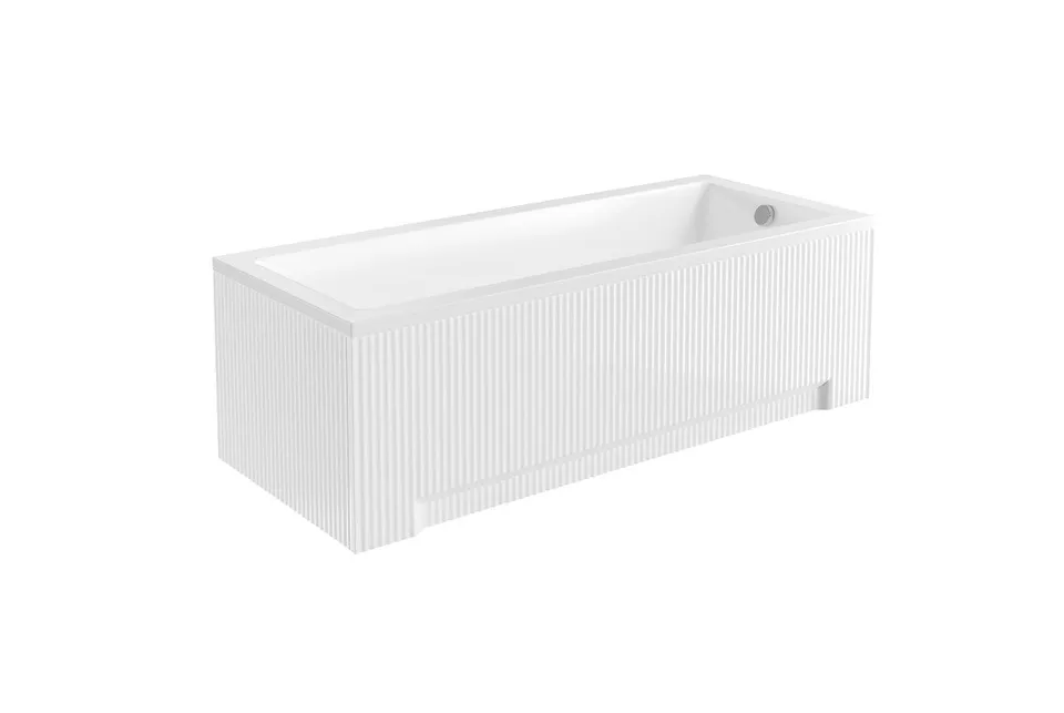 Обудова до ванни BESCO 170x70 універсальна (передня+ бокова) рифлена
