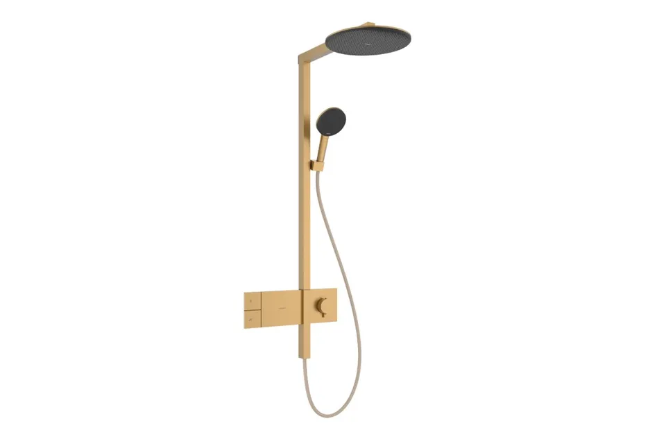 Душова система Raindance Alive S 300 1jet з ShowerSelect Comfort Brushed Bronze (24582140)