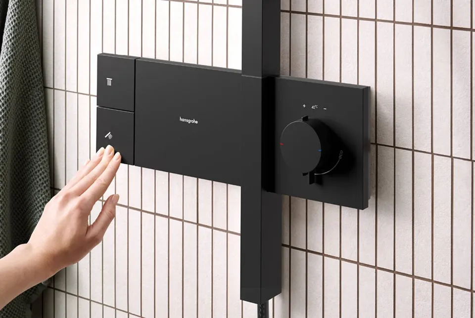 Душова система Raindance Alive S 300 1jet з ShowerSelect Comfort Matt Black (24582670) — фото 2