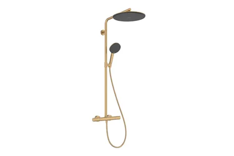 Душова система Raindance Alive S Puro 300 1jet з Ecostat Element, Brushed Bronze (24592140)