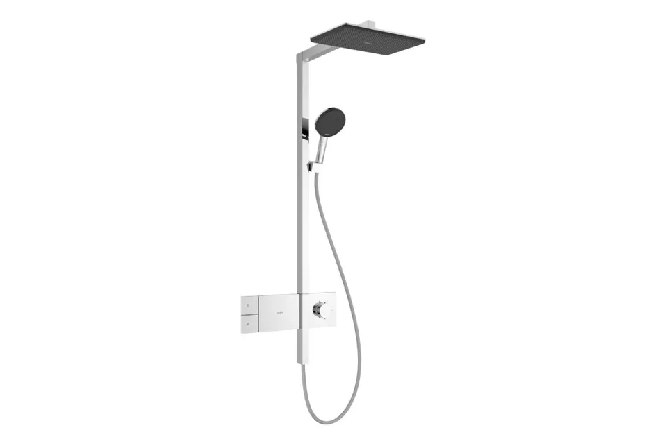 Душова система Raindance Alive Q 340/210 1jet EcoSmart ShowerSelect Comfort, Chrome (24581000)