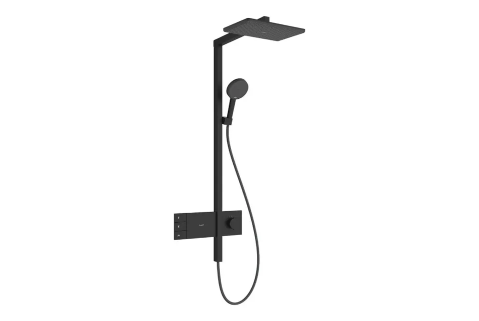 Душова система Raindance Alive Q 340/210 2jet EcoSmart ShowerSelect Comfort, Matt Black (24591670)