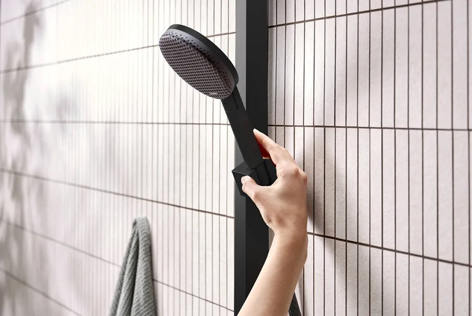 Душова система Raindance Alive Q 340/210 2jet EcoSmart ShowerSelect Comfort, Matt Black (24591670) — фото 2