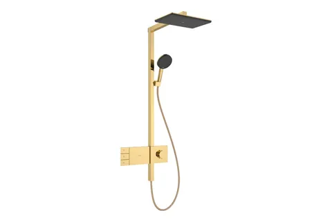 Душова система Raindance Alive Q 340/210 2jet EcoSmart ShowerSelect Comfort, Polished Gold Optic (24591990)
