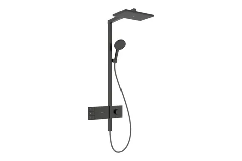Душова система Raindance Alive Q 340/210 2jet ShowerSelect Comfort, Brushed Black Chrome (24590340)