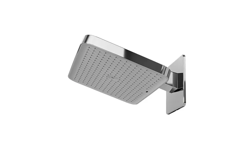 PLUMP, Верхній душ SQUARE 36x24 см з настінним кронштейном, chrome (100360842)