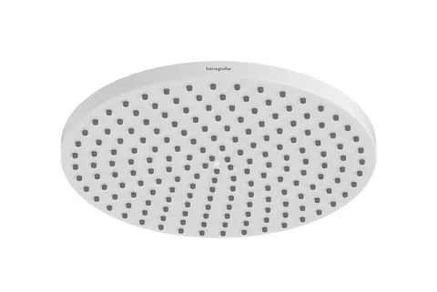 Верхній душ Raindance S 240 Showerpipe PowderRain EcoSmart+ 1jet, Matt White (28821700)