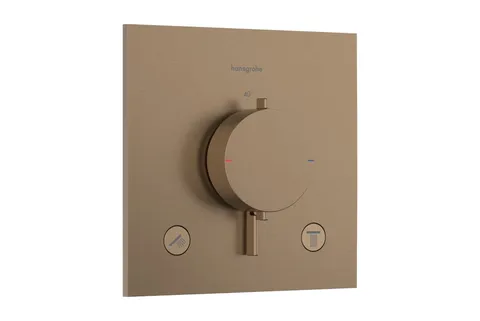 Термостат прихованого монтажу Ecostat Comfort E на 2 функції Brushed Bronze (33711140)