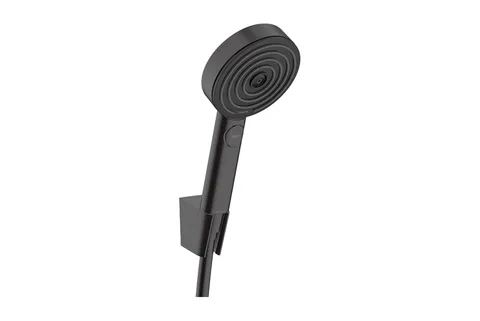 Душовий набір Pulsify Select Relaxation 105 EcoSmart 3jet Porter 1,25 м, Matt Black (24306670)