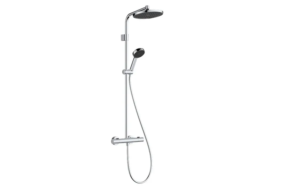 Душова система Activera S 240 1jet EcoSmart Ecostat Fine Varia, Chrome (28078000)