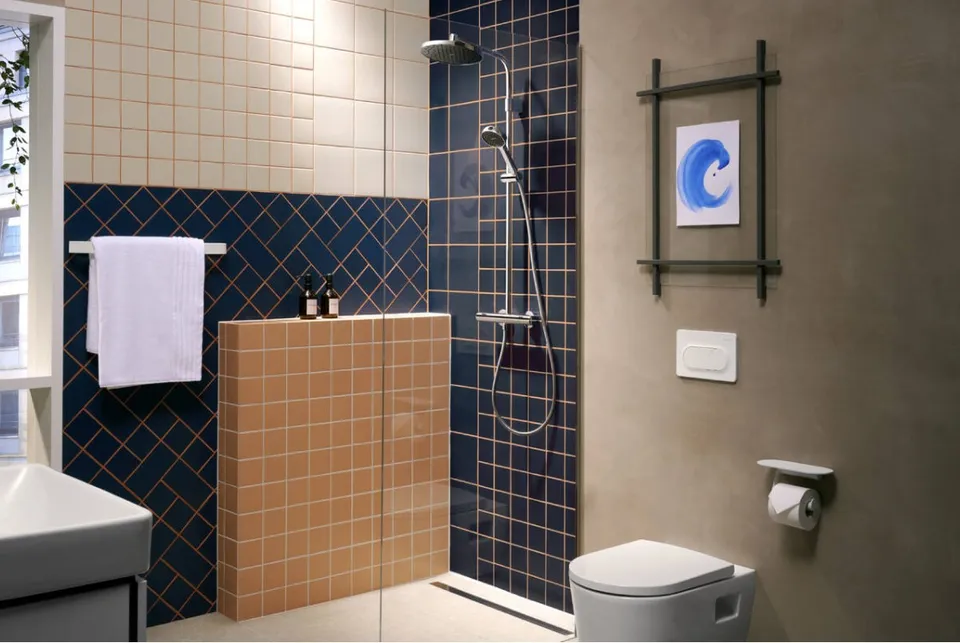 Душова система Activera S 240 1jet EcoSmart Ecostat Fine Varia, Chrome (28078000) — фото 2