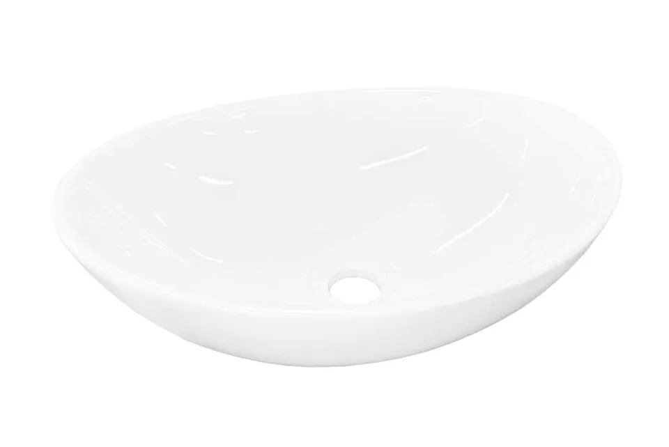 FRESSA Умивальник накладний без отвору під змішувач 41x33x14,5, glossy white