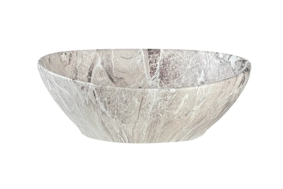 FRESSA Умивальник накладний без отвору під змішувач 41x33x14,5, matt brown stone