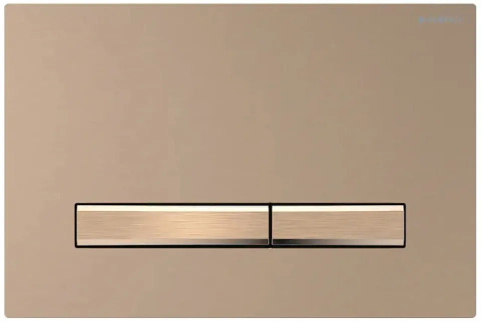 Кнопка змиву Sigma 50, подвійний злив, червоне золото мат (115.670.QB.2)