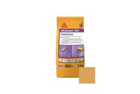 Затирка для плитки 1-8мм SikaCeram-655 CleanGrout caramel/10x2KG