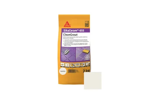 Затирка для плитки 1-8мм SikaCeram-655 CleanGrout jasmine/10x2KG