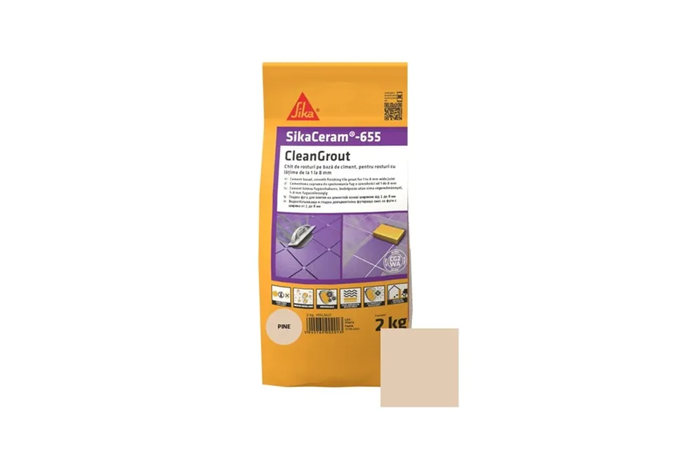 Затирка для плитки 1-8мм SikaCeram-655 CleanGrout pine/10x2KG