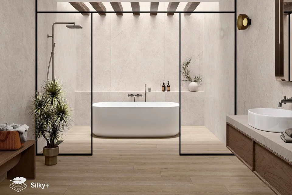 MARBLE CREMA DELICATO ARENA 120x280 (плитка настінна) — фото 2