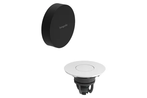 Зовнішня частина Flexaplus II до сифону на ванну Matt Black/White Gloss 58187670