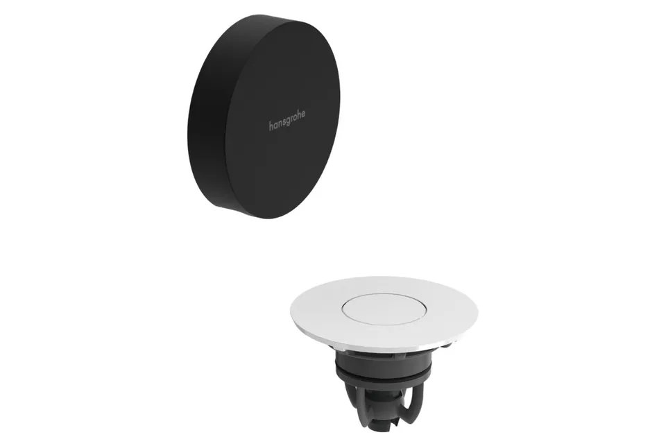 Зовнішня частина Flexaplus II до сифону на ванну Matt Black/White Gloss 58187670