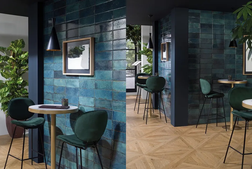 G233 BRICK VETRI BLU L 33.3x59.2 декор (плитка настінна) — фото 3