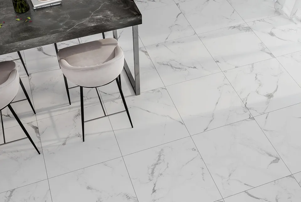 CALACATTA SILVER білий 60х60 matt AG0580 (плитка для підлоги і стін) — фото 2