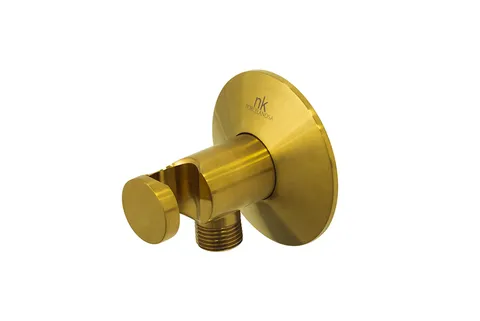 LIGNAGE, Тримач ручного душу, з підведенням води, brushed gold (100299401)