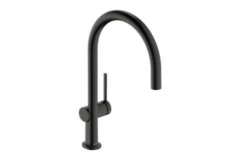 Змішувач Talis 220 кухонний, Brushed Black Chrome (72804340)