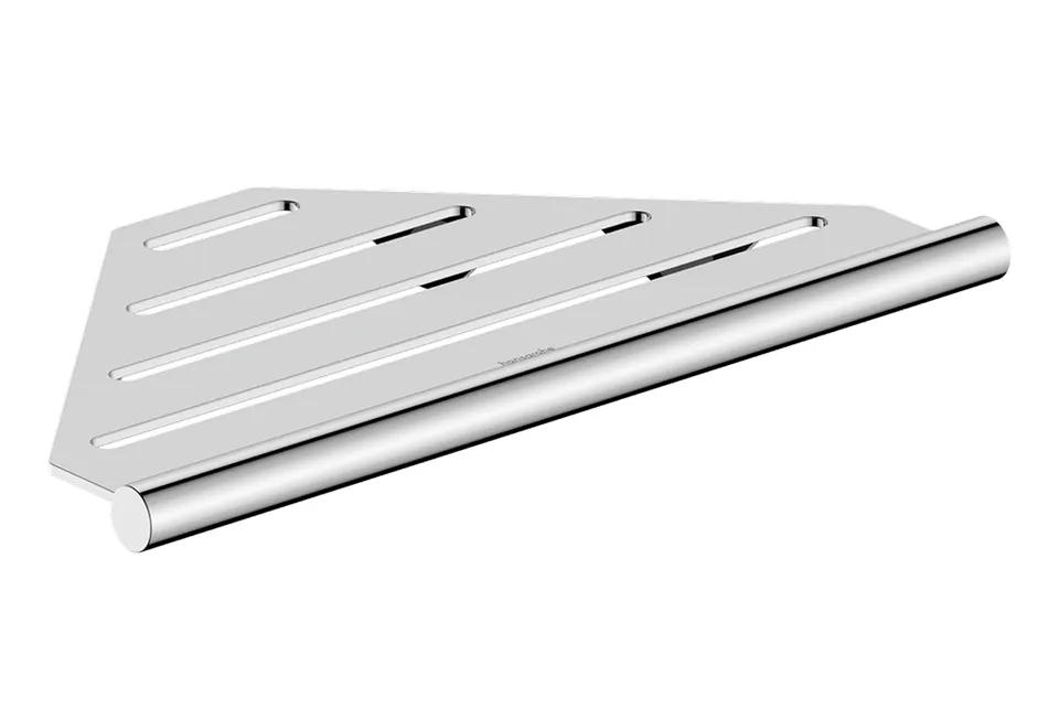 AddStoris S Поличка кутова 15.4х15.4x30.2 см, Chrome (41761000)