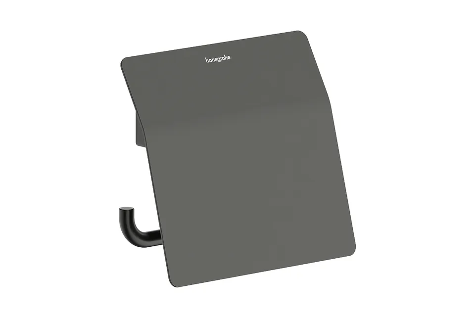 AddStoris S Тримач паперу закритий, Brushed Black Chrome (41783340)