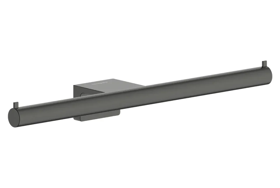 AddStoris S Тримач паперу подвійний, Brushed Black Chrome (41768340)