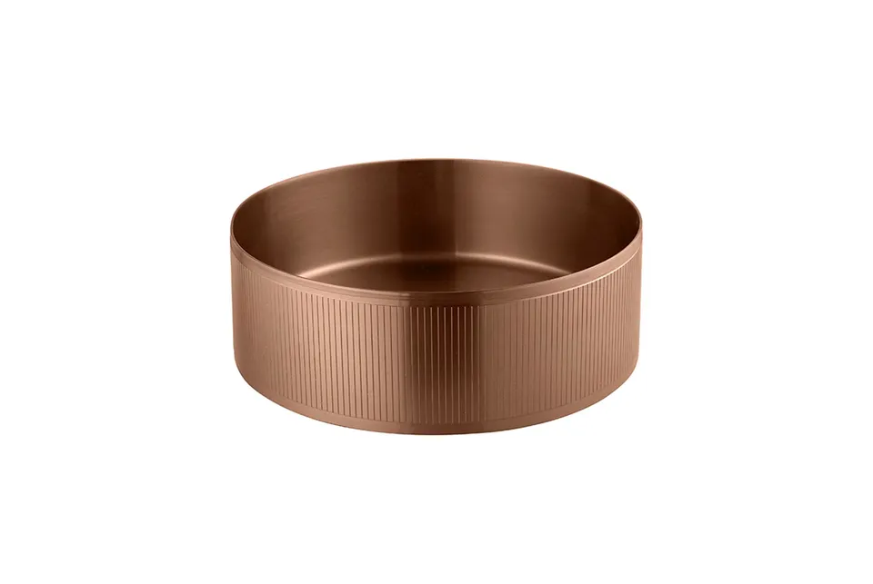 ROME, Умивальник на стільницю 36 см, без переливу, brushed copper (100379282)