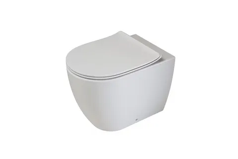 ACRO COMPACT, Унітаз підлоговий 54 см, Rimless з кріпленням, matt white (100374266)