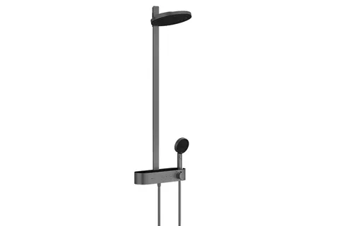 Душова система Pulsify Showerpipe 260 2jet 400 EcoSmart, Brushed Black Chrome (24241340)