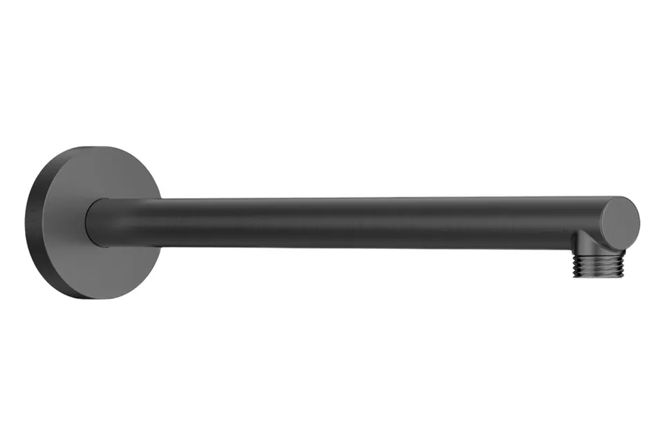 Кронштейн для верхнього душу S 390 мм, Brushed Black Chrome (24357340)