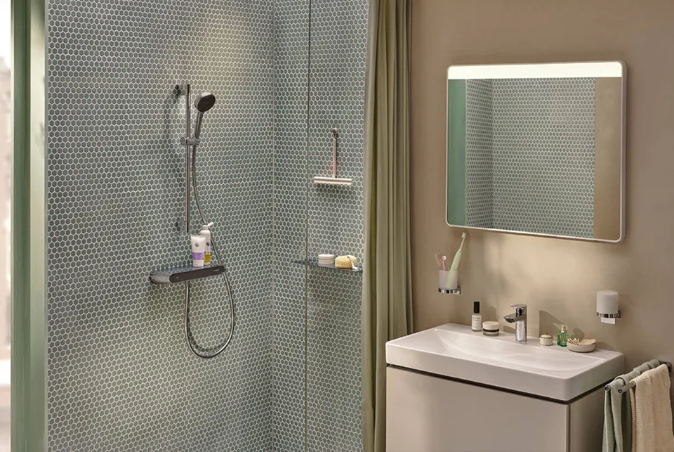 Термостат ShowerTablet Select 360 мм для душу, Chrome (13158000) — фото 2