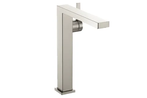 Змішувач Tecturis E 240 Fine CoolStart для умивальника з д/к Push-Open, Stainless Steel Optic (73073800)
